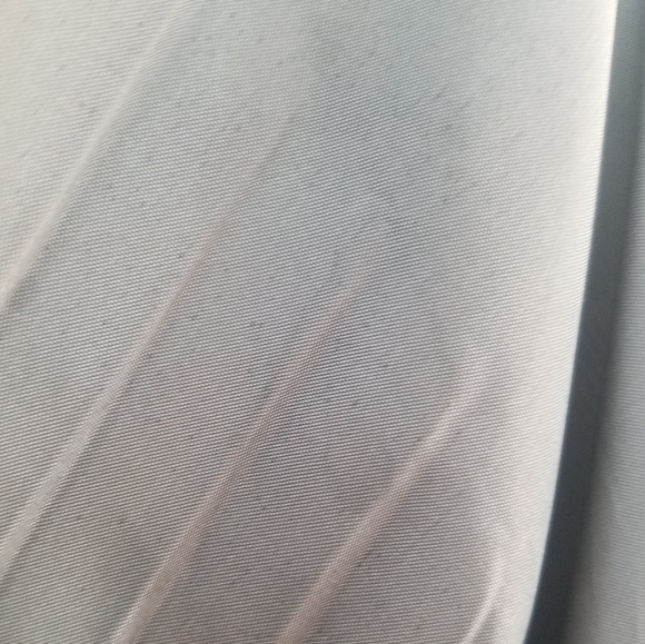 Banana republic silk silver gray dress - Picture 13 of 16